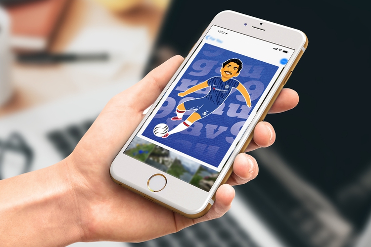 Football Virtual Caricature - Digital Frame