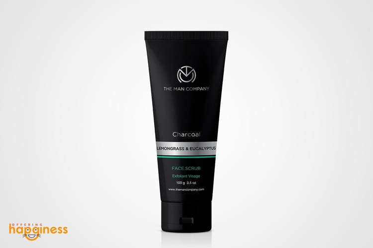 Scrub- Lemongrass And Euclyptus Charcoal - 100 GM