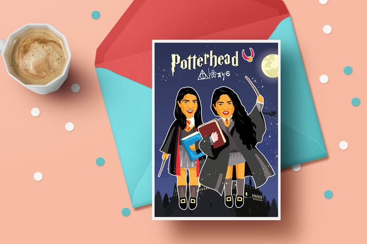 Potterhead Virtual Caricature