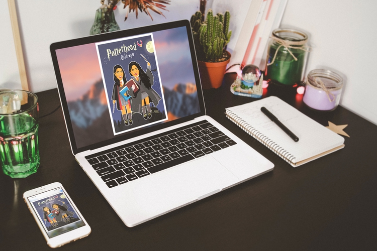 Potterhead Virtual Caricature