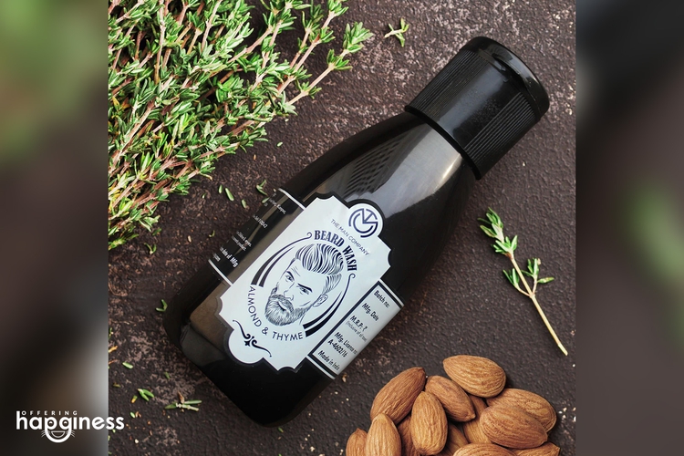 Beard Wash- Almond And Thyme - 100 ML