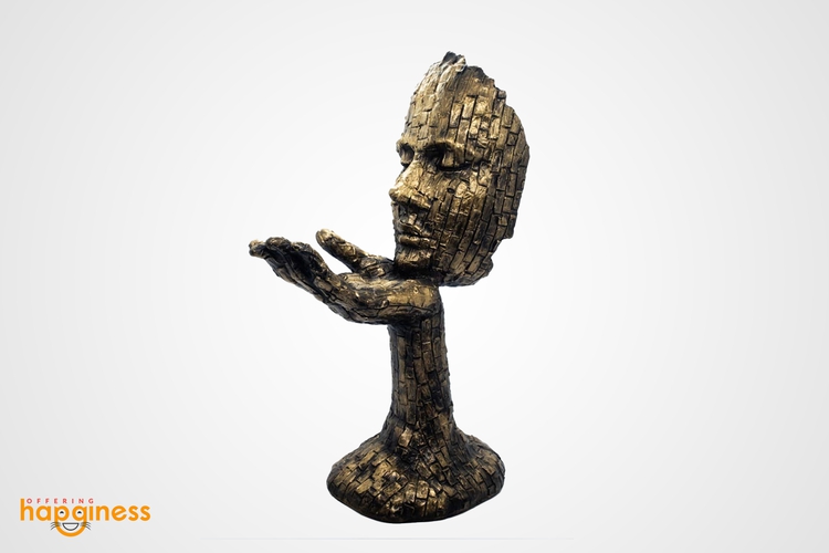 Hand and Face Show Piece