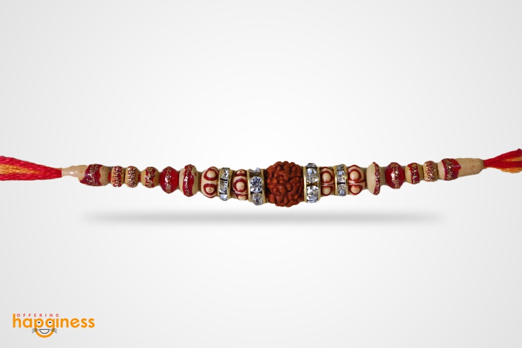 Holy Rudraksha Rakhi