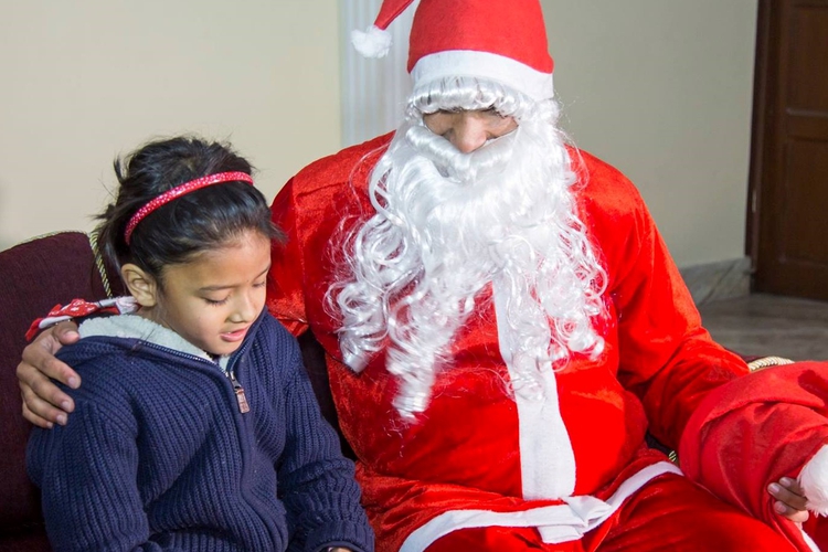 Happiness Santa