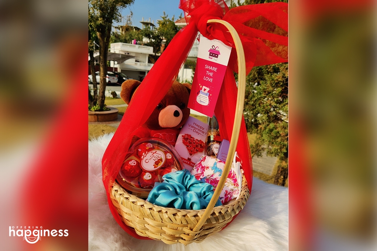 Teddy Gift Basket
