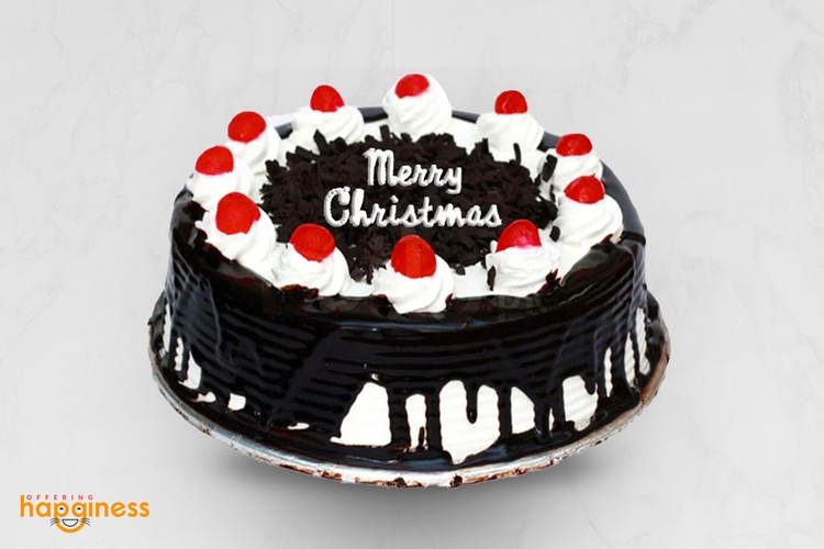 Christmas Blackforest Cake
