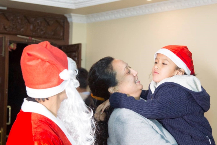 Happiness Santa