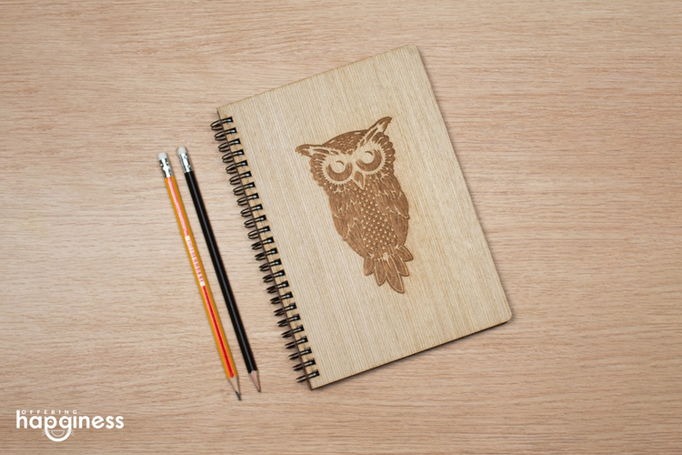 A5 Owl Notebook