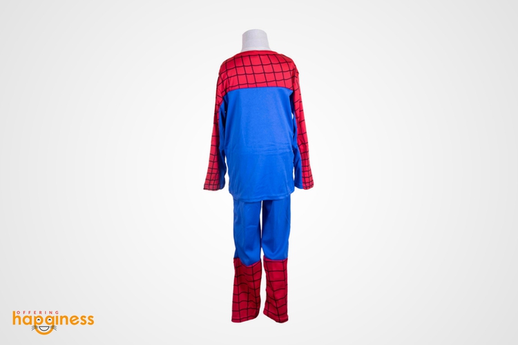 Spider man Costume With clothmask For Kids