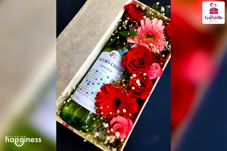 Rose & Wine Box