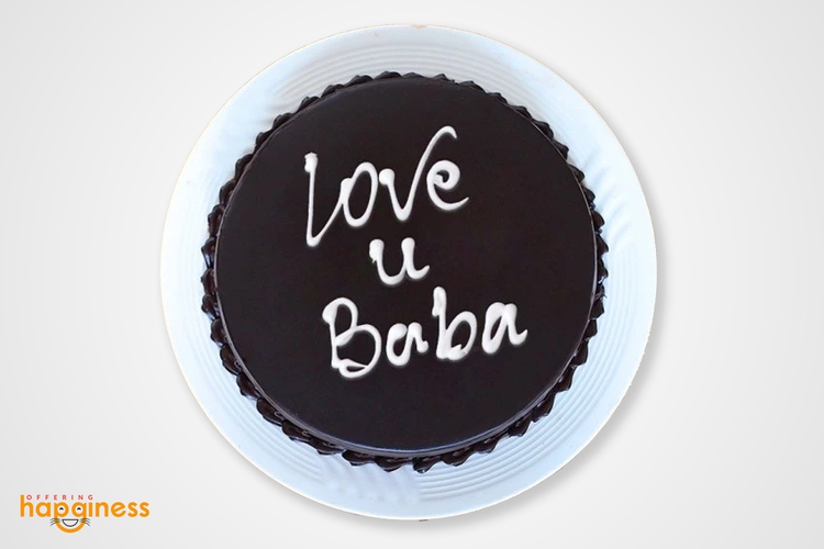 Love You Baba Cake