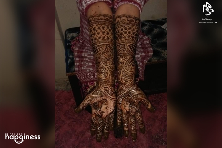 Mehendi Both Hand Full Package