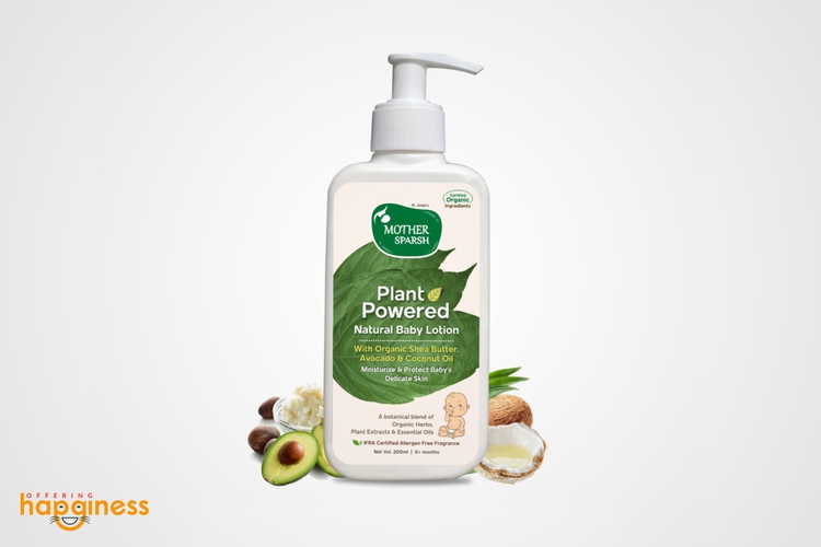 Mother Sparsh Plant Powered Natural Baby Lotion, 200 ml