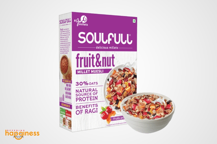 Soulfull Millet Muesli Fruit and Nut  (400 gm)
