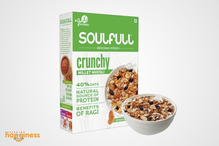 Soulfull Millet Muesli Crunchy  (400 gm)