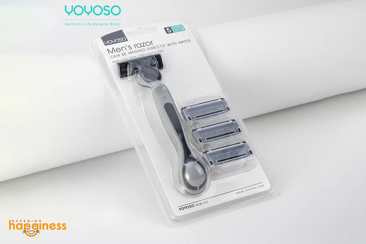 YOYOSO Cool Men's replacement razor 1pc+(4blades)