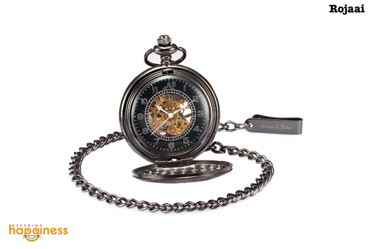 KS Classic Jewelry Chain Pocket Watch