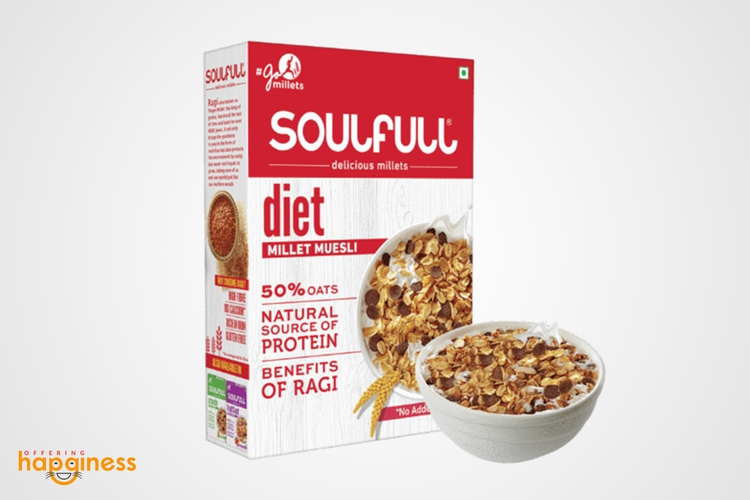 Soulfull Millet Muesli Diet  (400 gm)