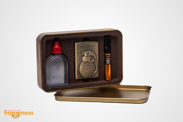 Zippo With Case