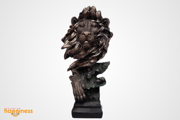 Lion Head Statue