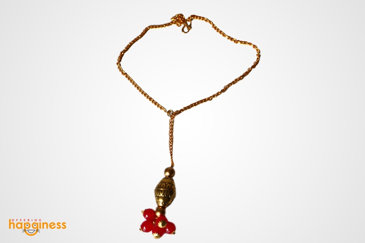 Golden Bracelet Rakhi