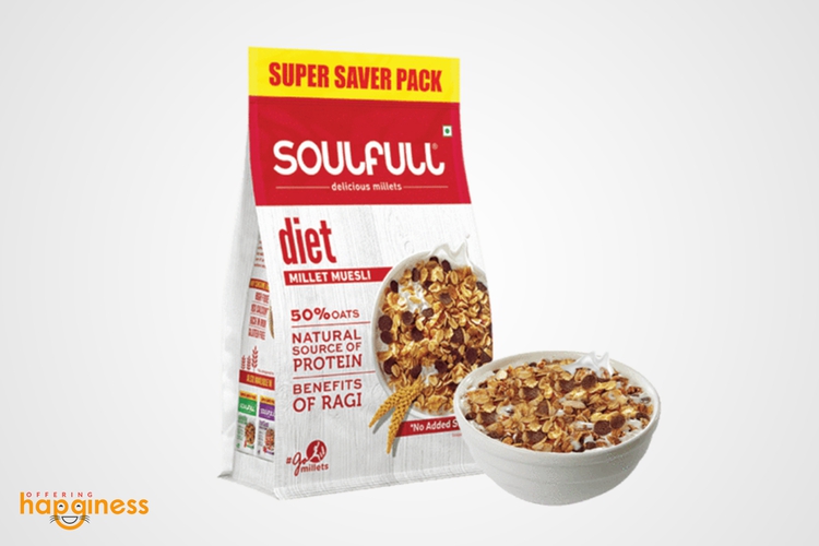 Soulfull Millet Muesli Diet  (700 gm)