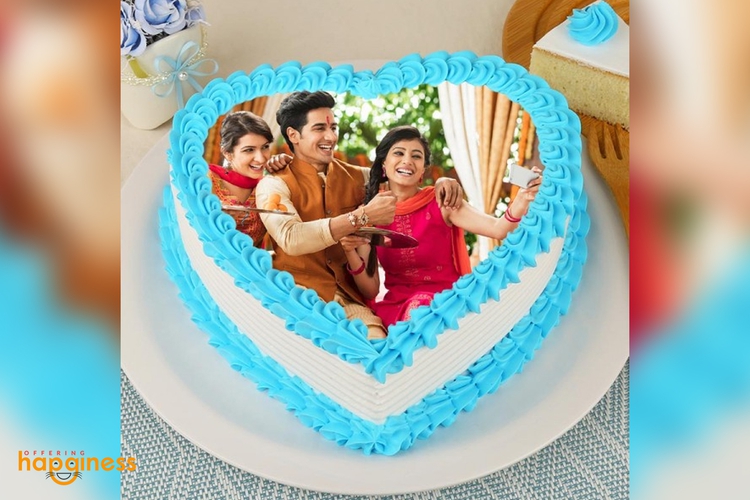 Photo Printed Pineapple Cake