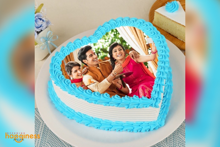 Photo Printed Pineapple Cake