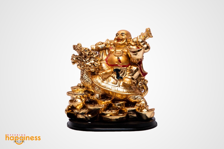 Small Laughing Buddha Statue