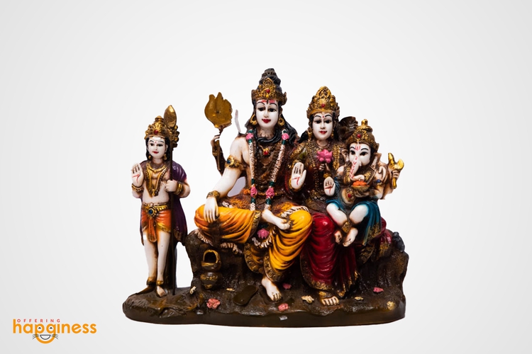 Shiva Family Statue