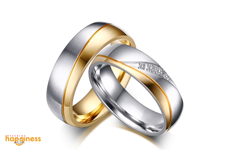18KGP Wedding Band