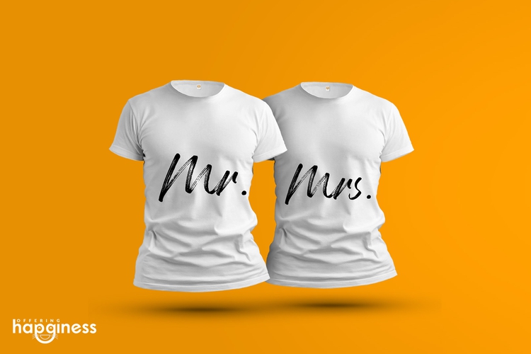 Mr & Mrs Couple T-Shirt