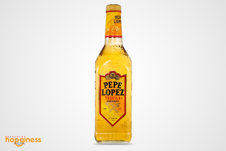 Pepe Lopez Gold Tequila 1000 ML