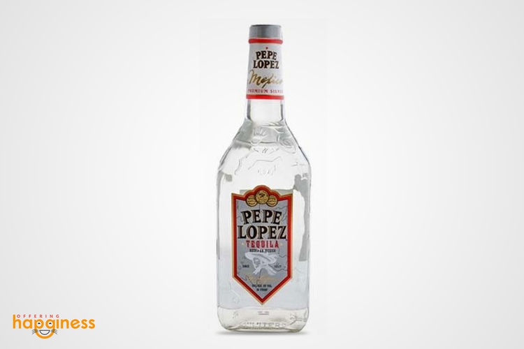 Pepe Lopez Silver Tequila 750 ML