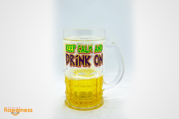 Keep Clam and Drink On Cup