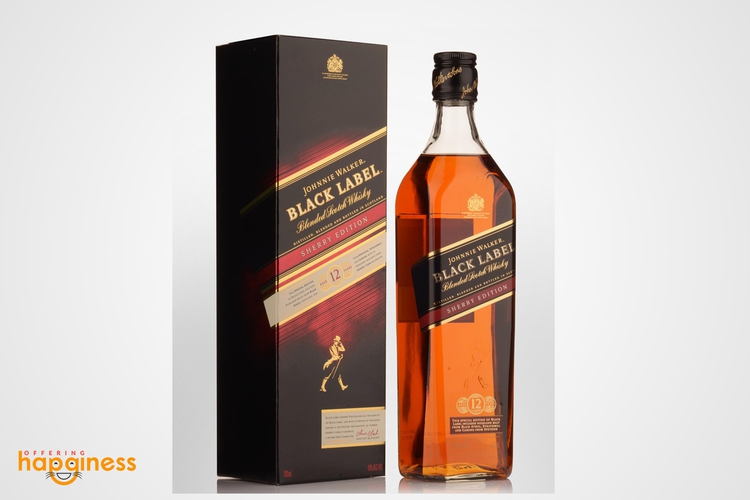 Johnnie Walker Black Label Sherry Edition 12 Yrs - 1 Ltr