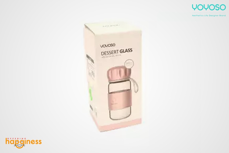 YOYOSO Dessert Glass Bottle