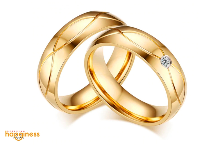 His and Her Wedding Band