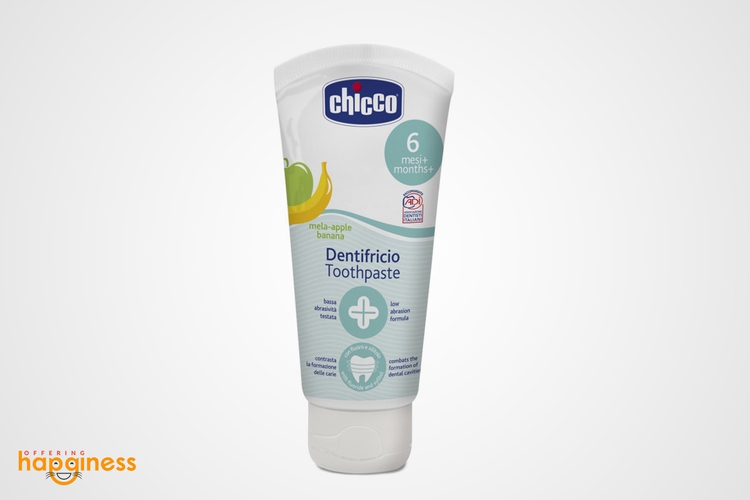 Chicco Dentifricio Toothpaste Mela-Applebanana (6months+)