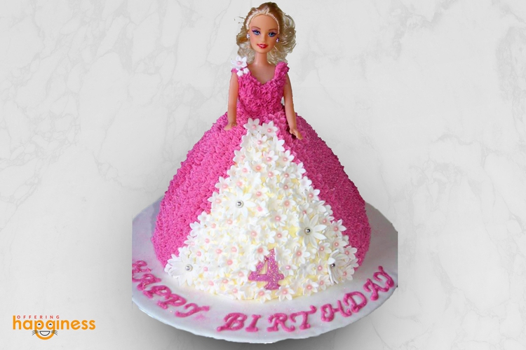 Princess Barbie Cake