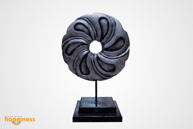 Silver Circular Show Piece