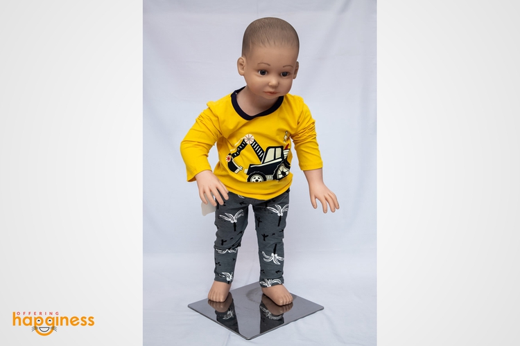 Baby Night Dress Set Long Sleeves