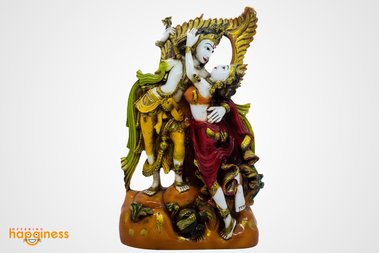 Modern Radha Krishna Statue