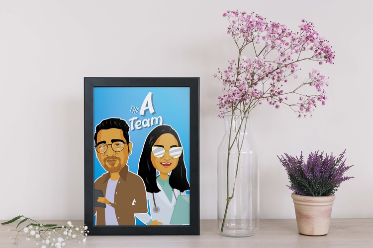 The A Team Frame