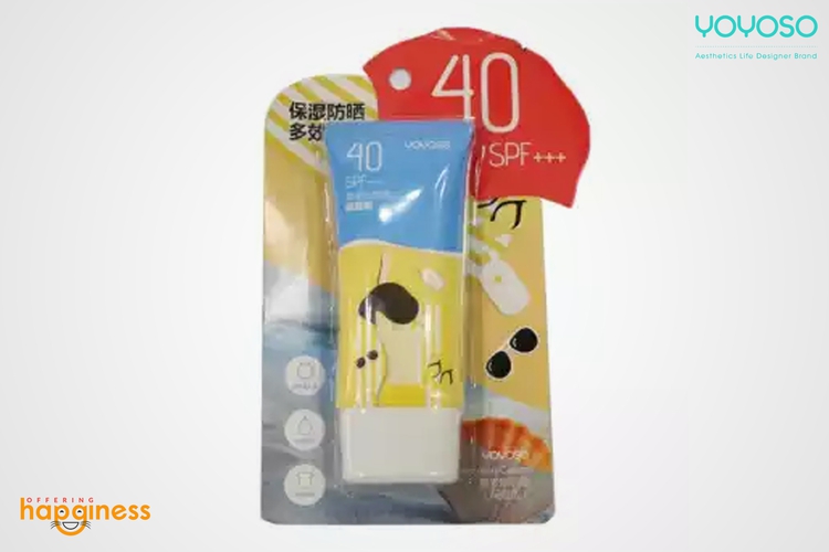 YOYOSO Zuna'Ai Sunscreen Cream - Moisturizing Type Spf 40+++