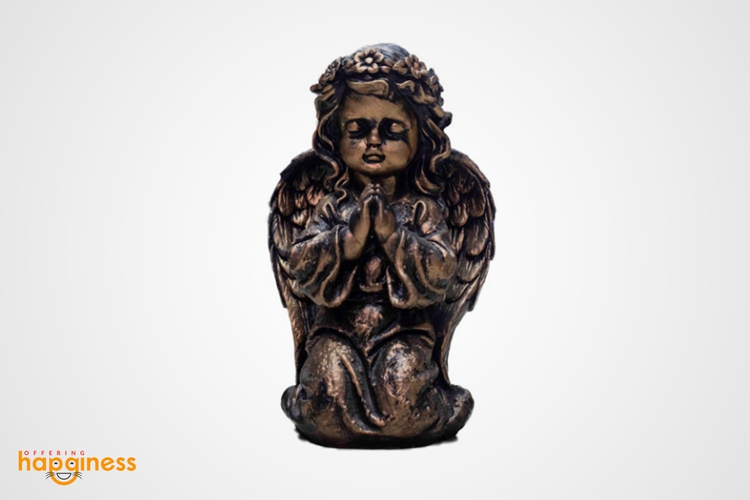 Angel Brown Statue