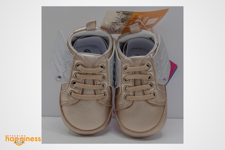 Golden Baby Shoe