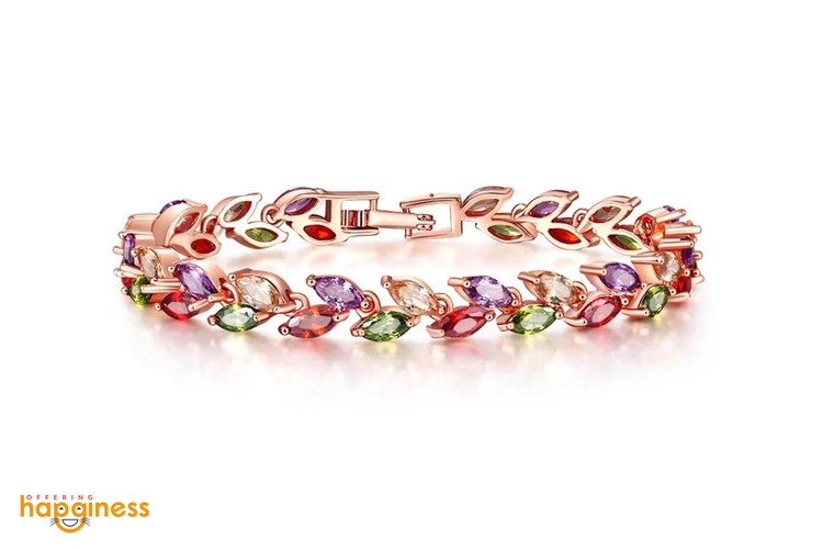 CZ Bridal Bracelet