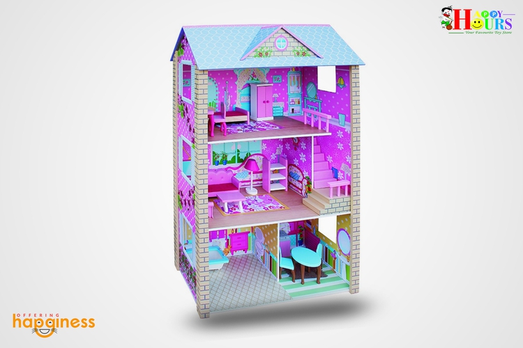 Wooden Doll House 1061