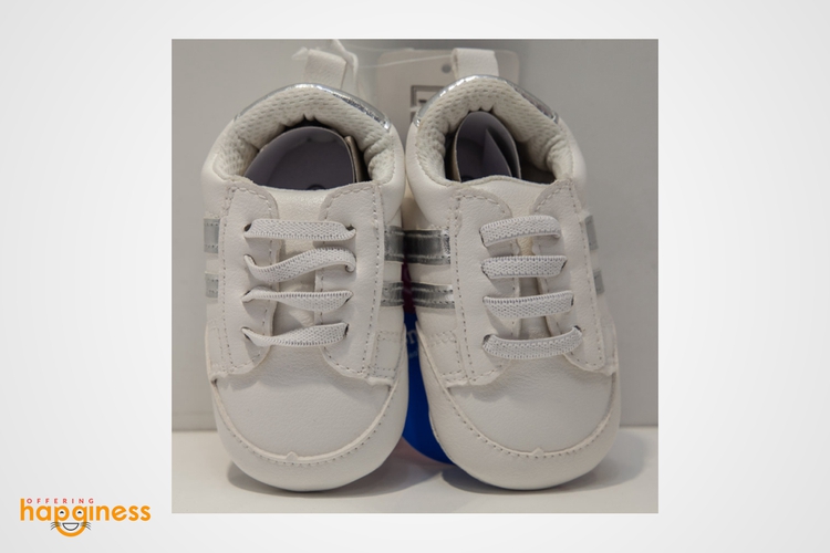 White Baby Shoe